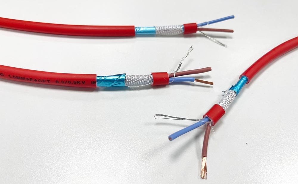 2 x 2.5 + E + GFT Anti-interference Fire Resistant Cable
