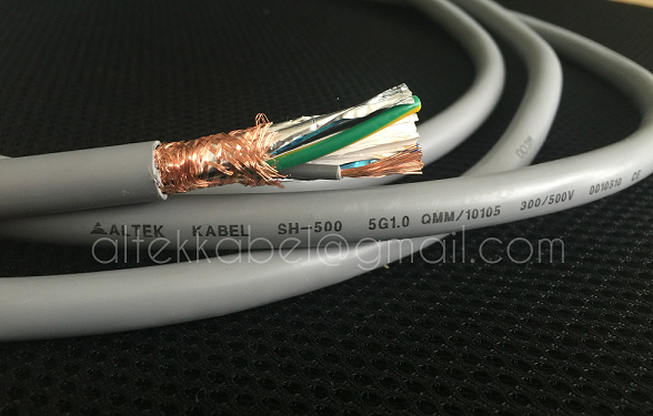 SH-500 5G 1.0QMM Shielded Control Cable