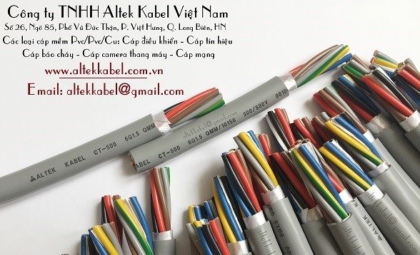 CT-500 6G 1.5QMM Non-Sheet Control Cable