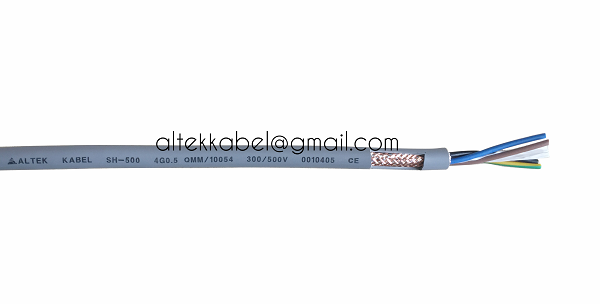 SH-500 4G 0.5QMM Shielded Control Cable