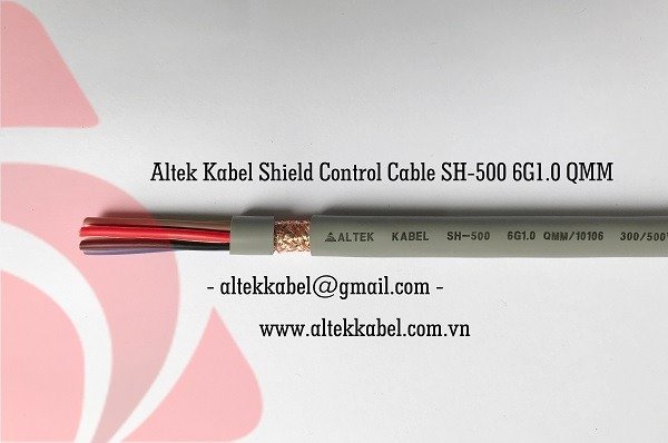 SH-500 6G 1.0QMM Shielded Control Cable