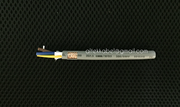 SH-500 3G 1.5QMM Shielded Control Cable